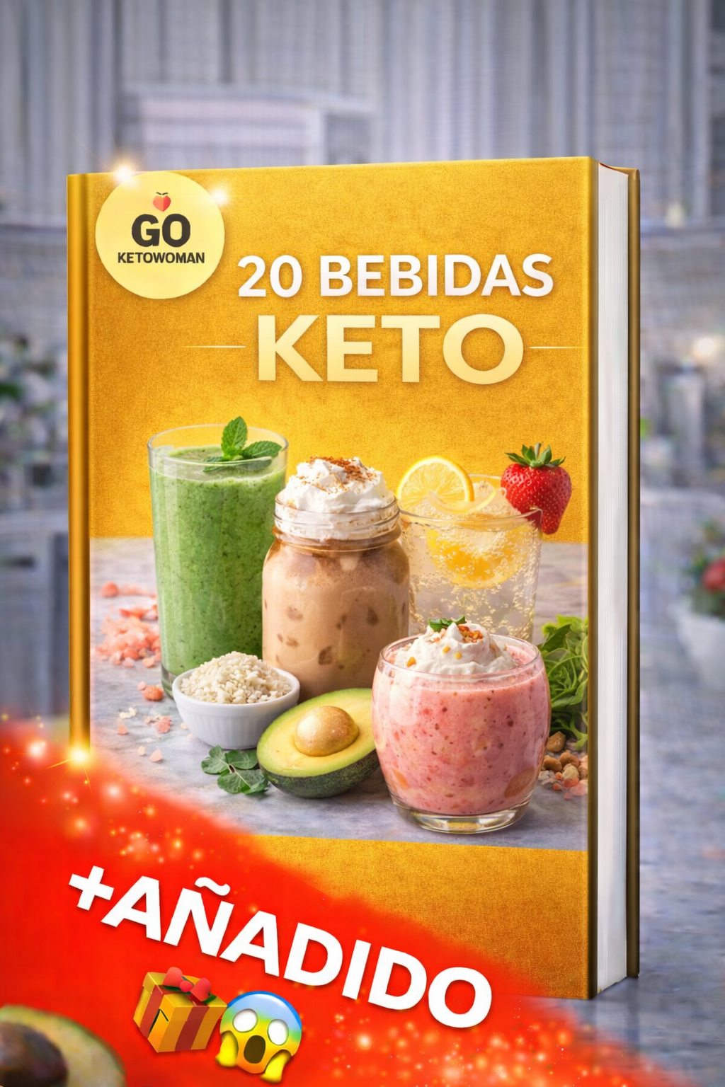 Ebook Keto GO + 14 ebooks gratis KETO!