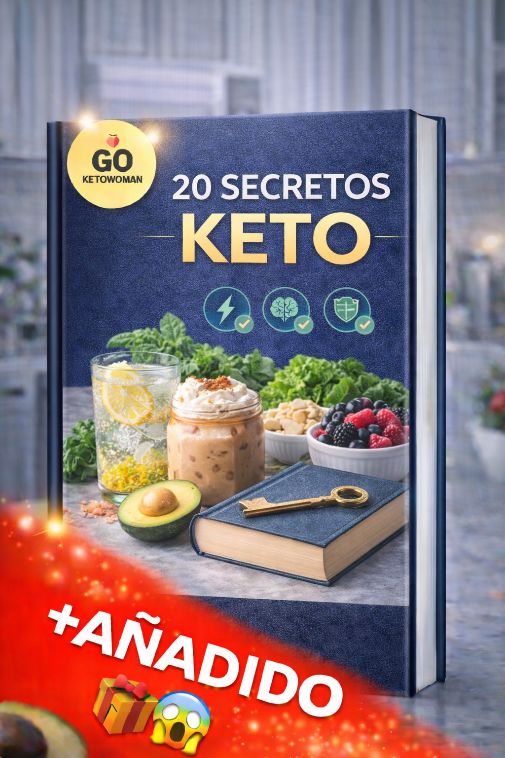 Ebook Keto GO + 14 ebooks gratis KETO!